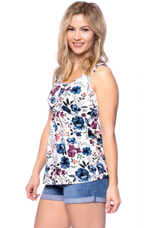 NANA Vario Umstands- und Stilltop (Berry Meadow Floral on Cream)