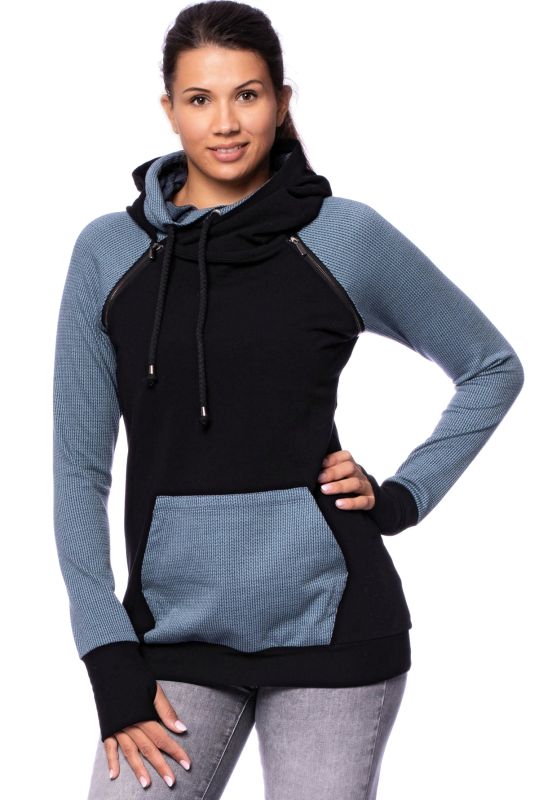 HENRY Organic Umstands- & Stillpullover (schwarz)